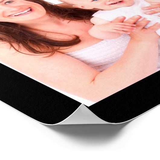 カスタム撮影コラージモノグラム ポスター (角)