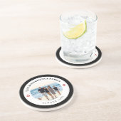 カスタム撮影ブラックサークルレッドいかり コースター (側面)