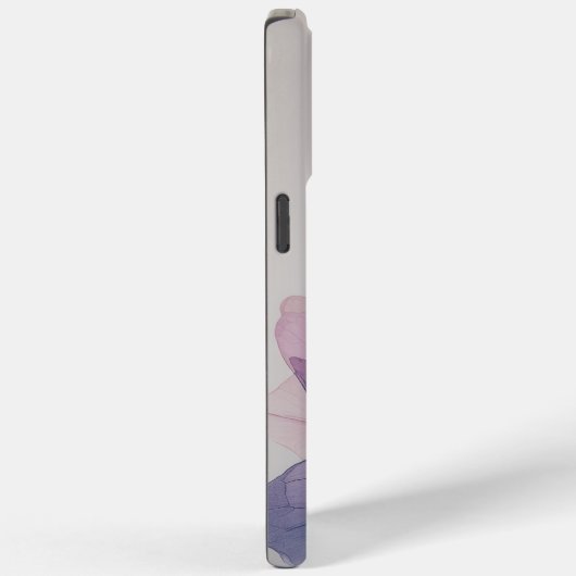 カスタム放射花びらiPhone 15 Pro Max Cas Case-Mate iPhoneケース (裏面 / 右)