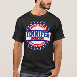カスタム政治キャンペーン投票用 Tシャツ