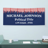 カスタム政治キャンペーン 横断幕 (トレードショー)