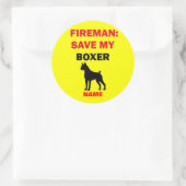 カスタム救ボクサー ラウンドシール (バッグ)