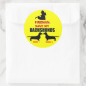 カスタム救 ラウンドシール (バッグ)