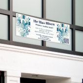 カスタム教会クロスキリスト教イエズイースター 横断幕 (ビルの外側)