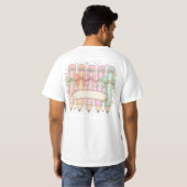 カスタム教師名PNGサブリメーション Tシャツ (裏面フル)