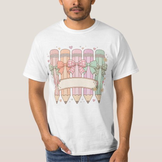 カスタム教師名PNGサブリメーション Tシャツ (正面)