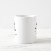 カスタム教師感謝の感謝状 学校 コーヒーマグカップ (中央)