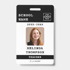 カスタム教師 ID カード 学校 テンプレート 名前 写真 バッジ