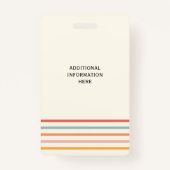 カスタム教育コーチ教育コーチレトロ バッジ (裏面)