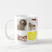 カスタム数々の写真の最高の色MOM コーヒーマグカップ (左)