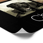 カスタム数々の写真コラージュ ポスター (角)