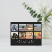 カスタム数々の写真 ポストカード (スタンド正面)