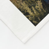 カスタム数々のPhoto Familyバラ金ゴールドハート フリースブランケット (角)