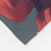 カスタム文字おもしろい飲サンタ フリースブランケット (角)