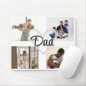 カスタム文字お父さパーソナライズされたんプレゼント マウスパッド (マウス)