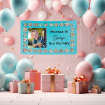 カスタム文字かわいいパーティー動物テーマ