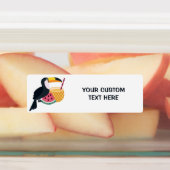 カスタム文字かわいい動物のラベルセット ラベル (貼付)