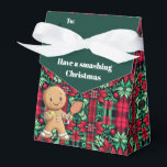 カスタム文字すてきジンジャーパドルパウチ フェイバーボックス<br><div class="desc">ジンジャーすてきパドルポーチのご紹介！🎄想像フェスティバルのテントスタイルの好意のバッグは、クリスマスのタータンチェックパタ鮮やかーンを着て、休日の応援でバースト。背景はホリメリーーのジンジャーブレッドマンと果実の混離れ合で、私たちのスターのための完璧なステージを設定した：生意気な詳細とニワニワした笑顔で完全にアイシングのボールのパドルをプロのように振り回す。この小さなクッキーは単なるベーキングではなく、彼は裁判所でおもしろいを提供している！🏓バッグのフラップのエレガント上に読はよくはしゃぐ、"Have a smashing Christmas"と書き、あなたの骨をくすぐるパンを加えおもしろいる。贈り物に最適な、この楽しいパッケージは誰かの顔にスマイルをもたらすことだろう。🎁</div>