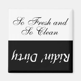 カスタム文字そう新鮮で、クリーン/ダーティ食洗機 マグネット