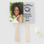 カスタム文字とイメージイベントのファンセット ハンドファン (正面&裏面)