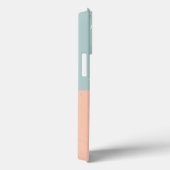 カスタム文字とイメージサマーカラー青ピンクかわいい Case-Mate iPhoneケース (裏面 / 右)