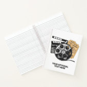 カスタム文字とカラームービー時間 ノートブック (内部)