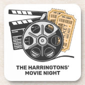 カスタム文字とカラームービー コースター (正面)