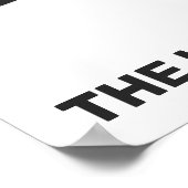 カスタム文字とカラームービー ポスター (角)