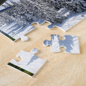 カスタム文字とコラージュパーソナライズされた ジグソーパズル (側面)