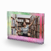 カスタム文字とフォトカラー爆発 フォトブロック (右)