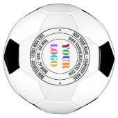 カスタム文字のロゴとサッカーボールギフト サッカーボール (回転)