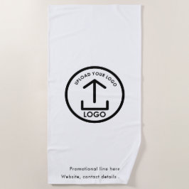 カスタム文字のロゴとプールのプロモーションプロフェッショナル ビーチタオル