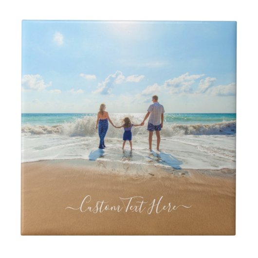 カスタム文字の写真とデザイン陶磁器タイル タイル (正面)