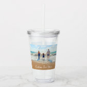 カスタム文字アクリルタンブラー自分のデザイン アクリルタンブラー (正面)