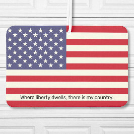 カスタム文字アメリカンフラッグカー カーエアーフレッシュナー