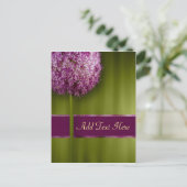 カスタム文字イベント及び結婚式招待状 インビテーションポストカード (スタンド正面)