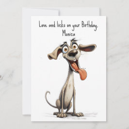 カスタム文字🐶🤪ウィッ熱狂するペット シーズンカード