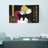 カスタム文字オクトーバーフェストバナー 横断幕 (トレードショー)