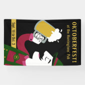 カスタム文字オクトーバーフェストバナー 横断幕 (横)