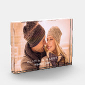 カスタム文字オーバーレイ付きフォトブロック フォトブロック (左)