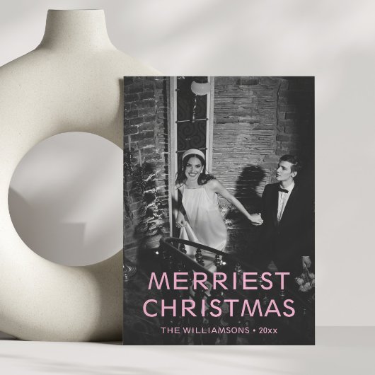 カスタム文字オーバーレイ写真クリスマユニークス シーズンカード