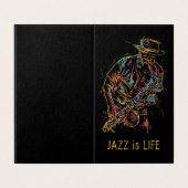 カスタム文字カラフルジャズ奏者 (外部フラット)