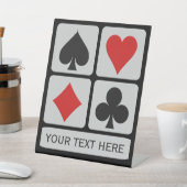 カスタム文字カードプレーヤー 台座サイン (インサイチュ)