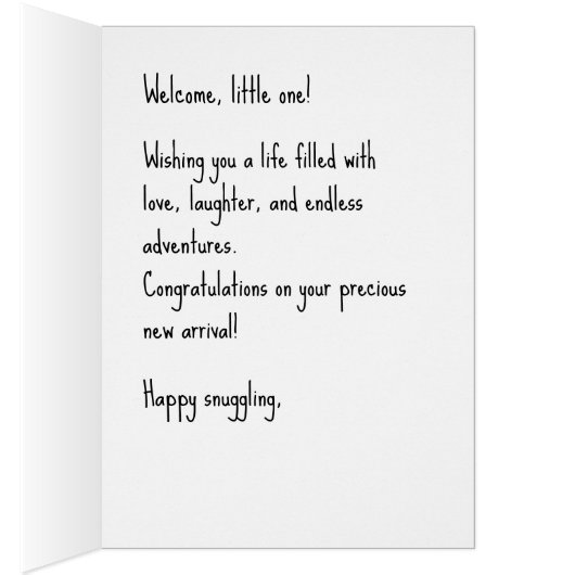 カスタム文字ガールカードW.、子服、折り畳みカード (内側 (右))