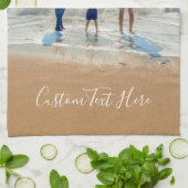 カスタム文字キッチンタオル – 自分のデザイン キッチンタオル (折り畳み)