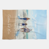 カスタム文字キッチンタオル – 自分のデザイン キッチンタオル (横)