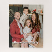 カスタム文字ギフト付きパーソナライズされたのユニーク写真 ジグソーパズル (縦)