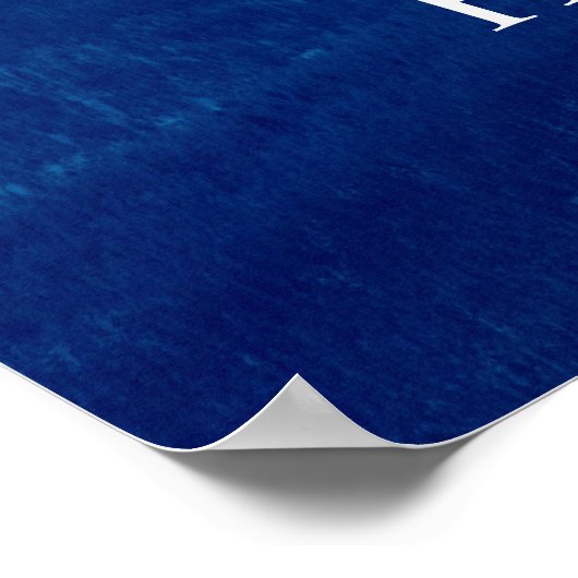 カスタム文字グラデーションマウンテン感動的引用文 ポスター (角)