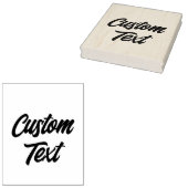 カスタム文字ゴム印 ラバースタンプ (押印)