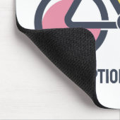 カスタム文字サイクリング マウスパッド (コーナー)